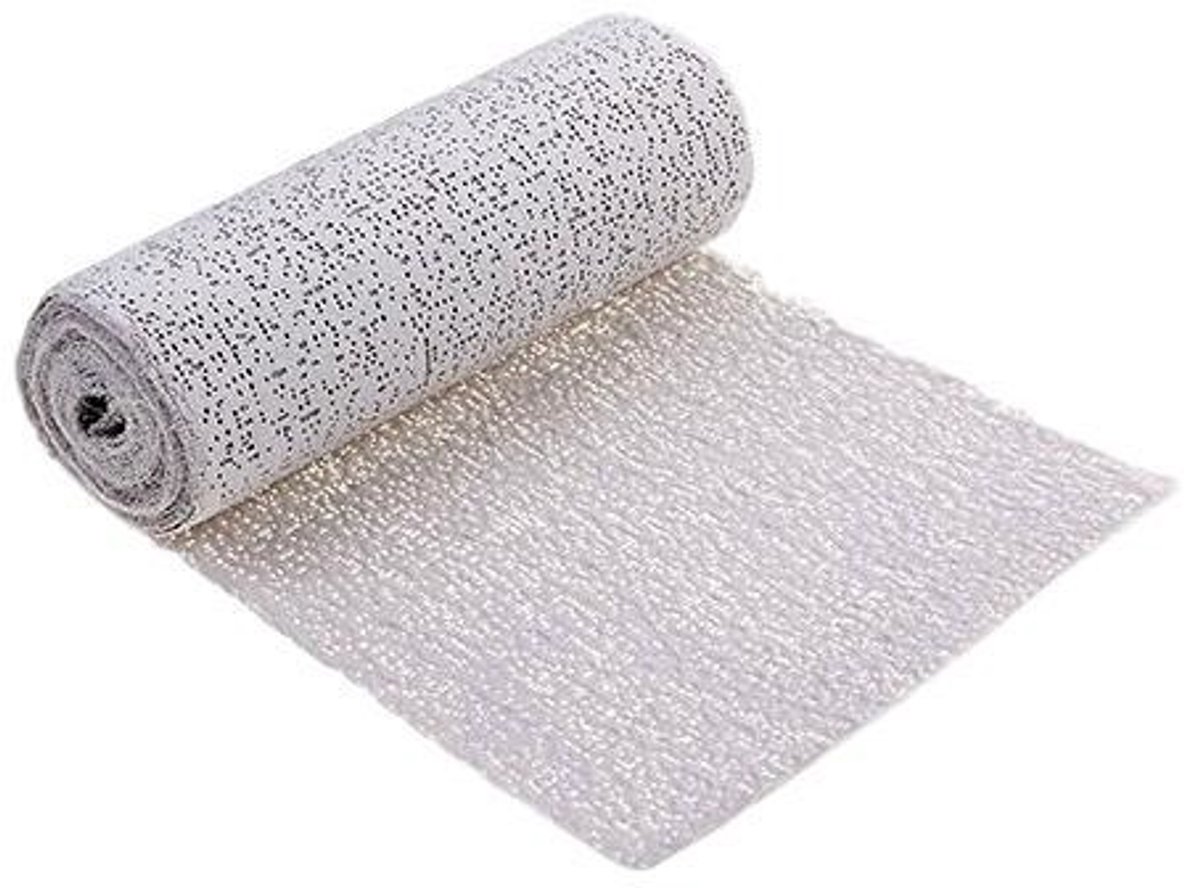 Romed gipsverband 10cm x 3m - 6 rollen Degros - Wit - Gaas verband met Calcium sulfaat (Gips) - Gipsverband
