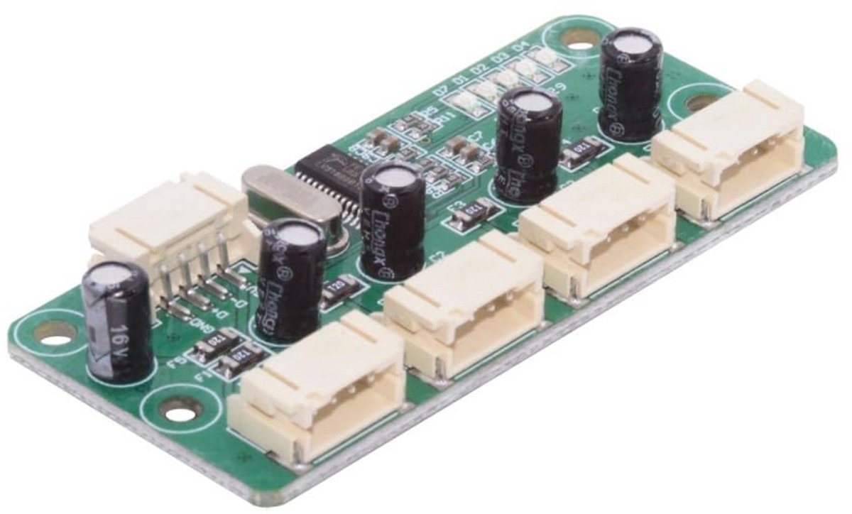 USB 2.0 Hub 4-poorts PH 2.0mm voor Toetsenbord, Muis en Printer