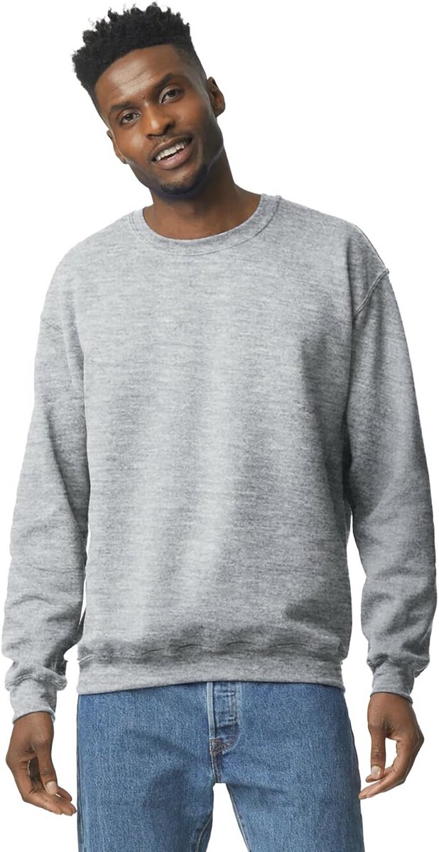 Fleece Crew Neck Sweatshirt voor Volwassenen - Comfortabel en Stijlvol