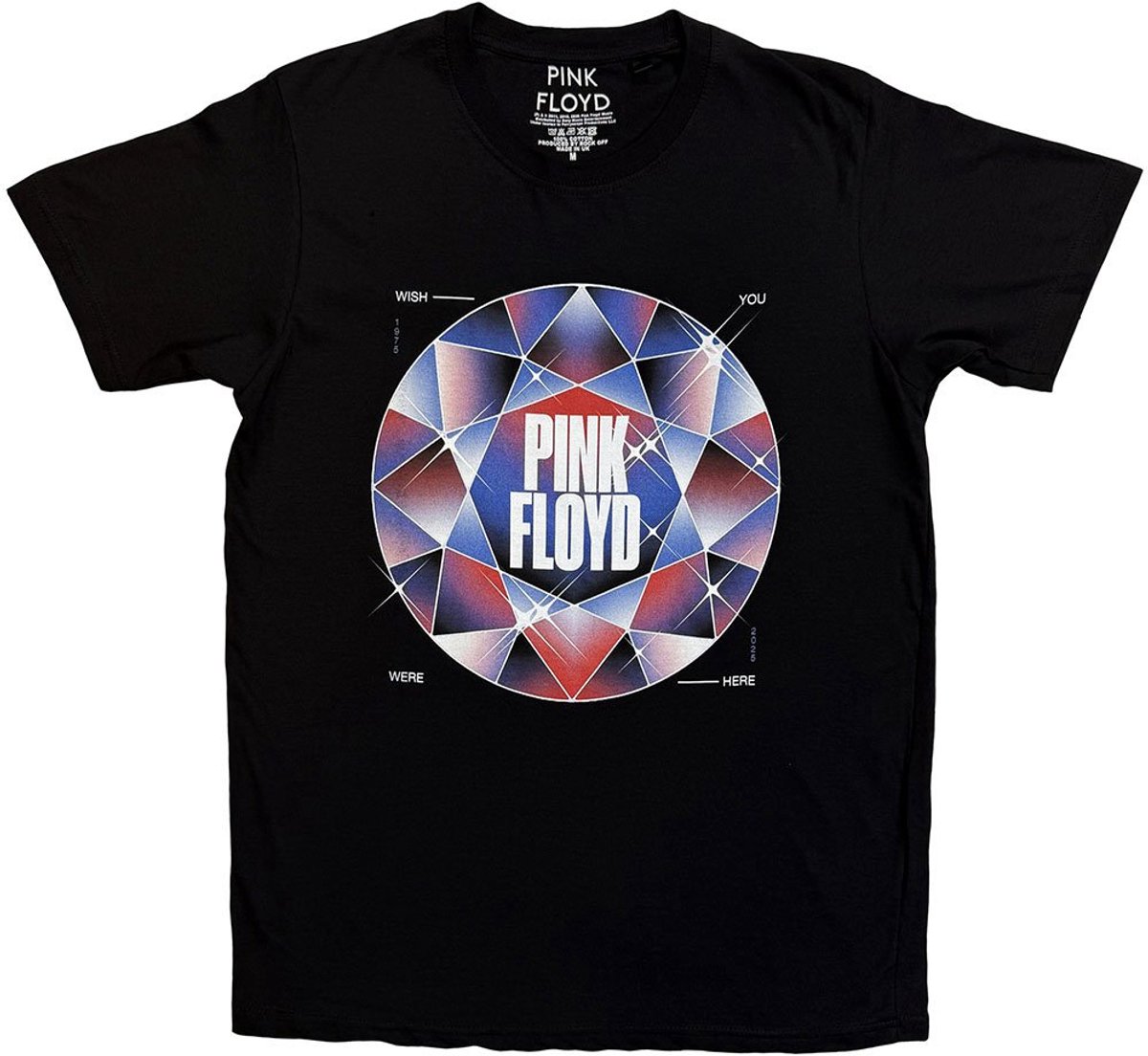 Pink Floyd - Diamonds Heren Tshirt - M - Zwart