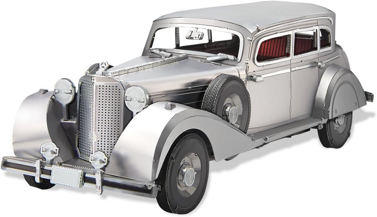 Luxe 3D Metal Puzzle Kogelvrije Sedan - Model Auto voor Volwassenen