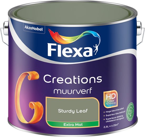 Flexa - Creations Muurverf Extra Mat - Sturdy Leaf - Creations - 2.5 L