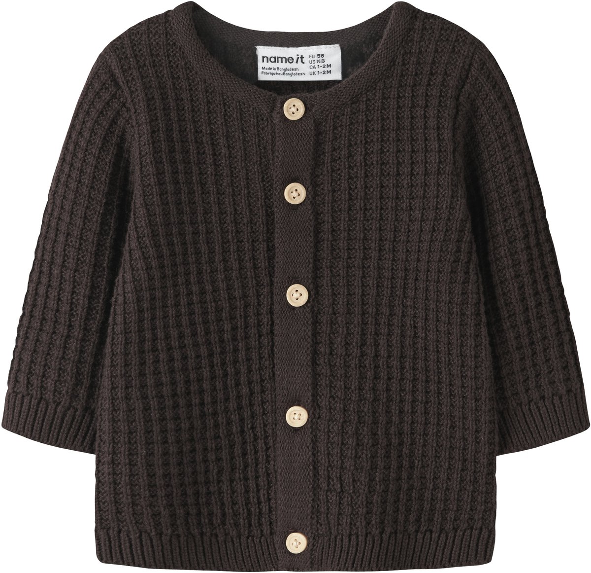NAME IT - NBMOLIVAR LS KNIT CARD - Baby - Cardigans