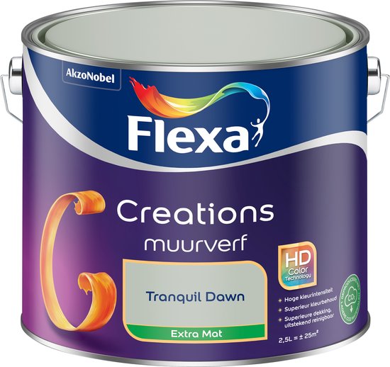 Flexa - Creations Muurverf Extra Mat - Tranquil Dawn - Creations - 2.5 L