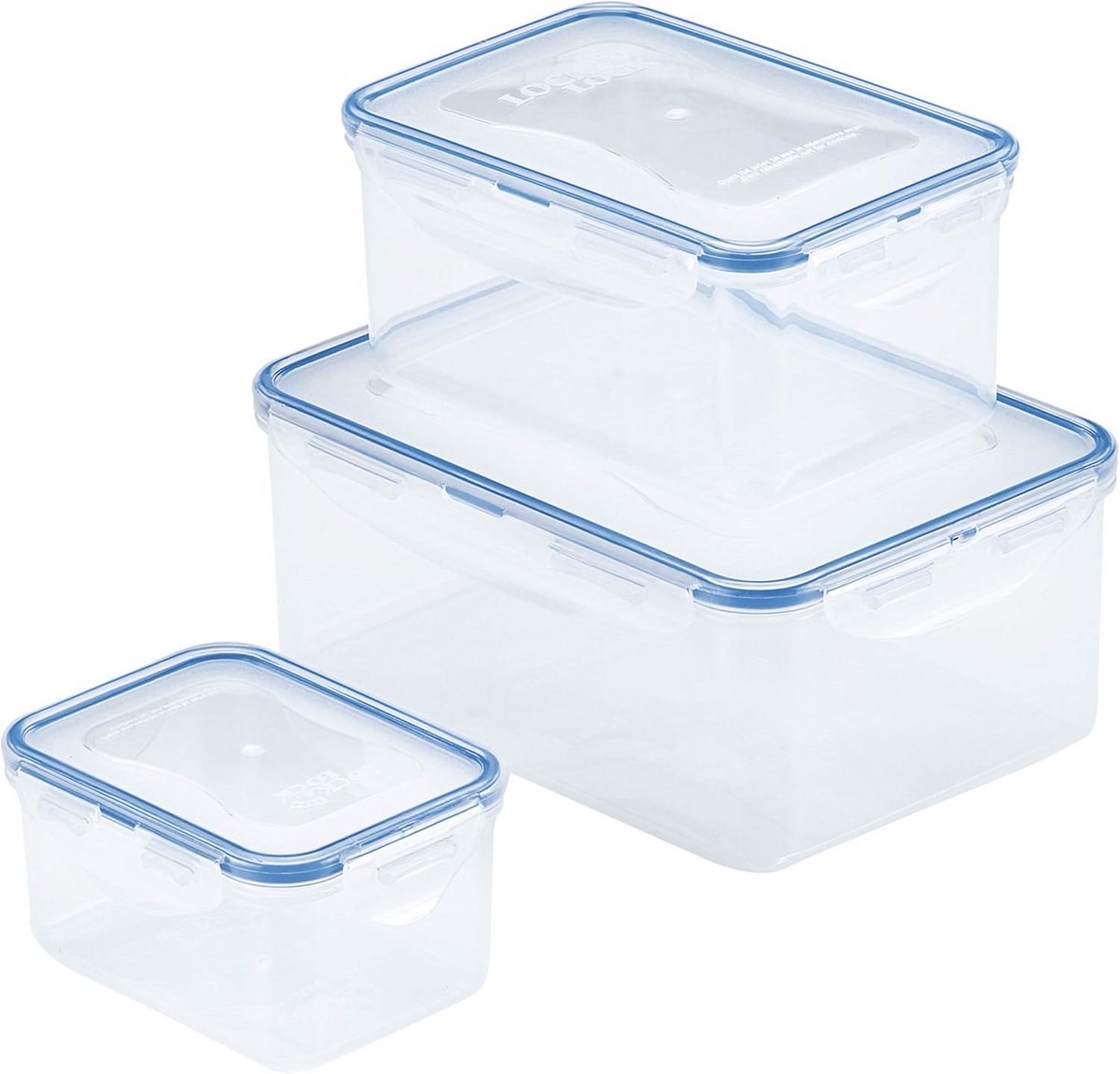 Luchtdichte Voedselcontainers Set van 3 - Multifunctionele Opslagoplossingen