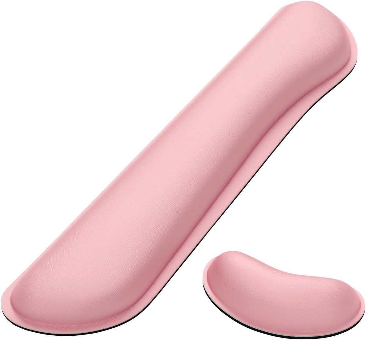 Vergroot Toetsenbord Polssteunkussen met Geheugenschuim - Ergonomische Ondersteuning voor Typen en Gamen