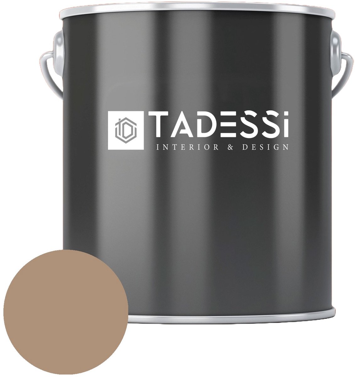 Tadessi Wall Select Muurverf - Dispersie - Leerbruin Mat - 1 L