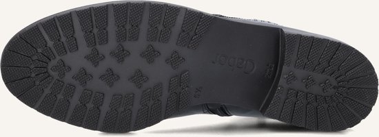 Gabor 022 Enkellaarsjes - Enkelboots met rits - Dames - Zwart - Maat 40
