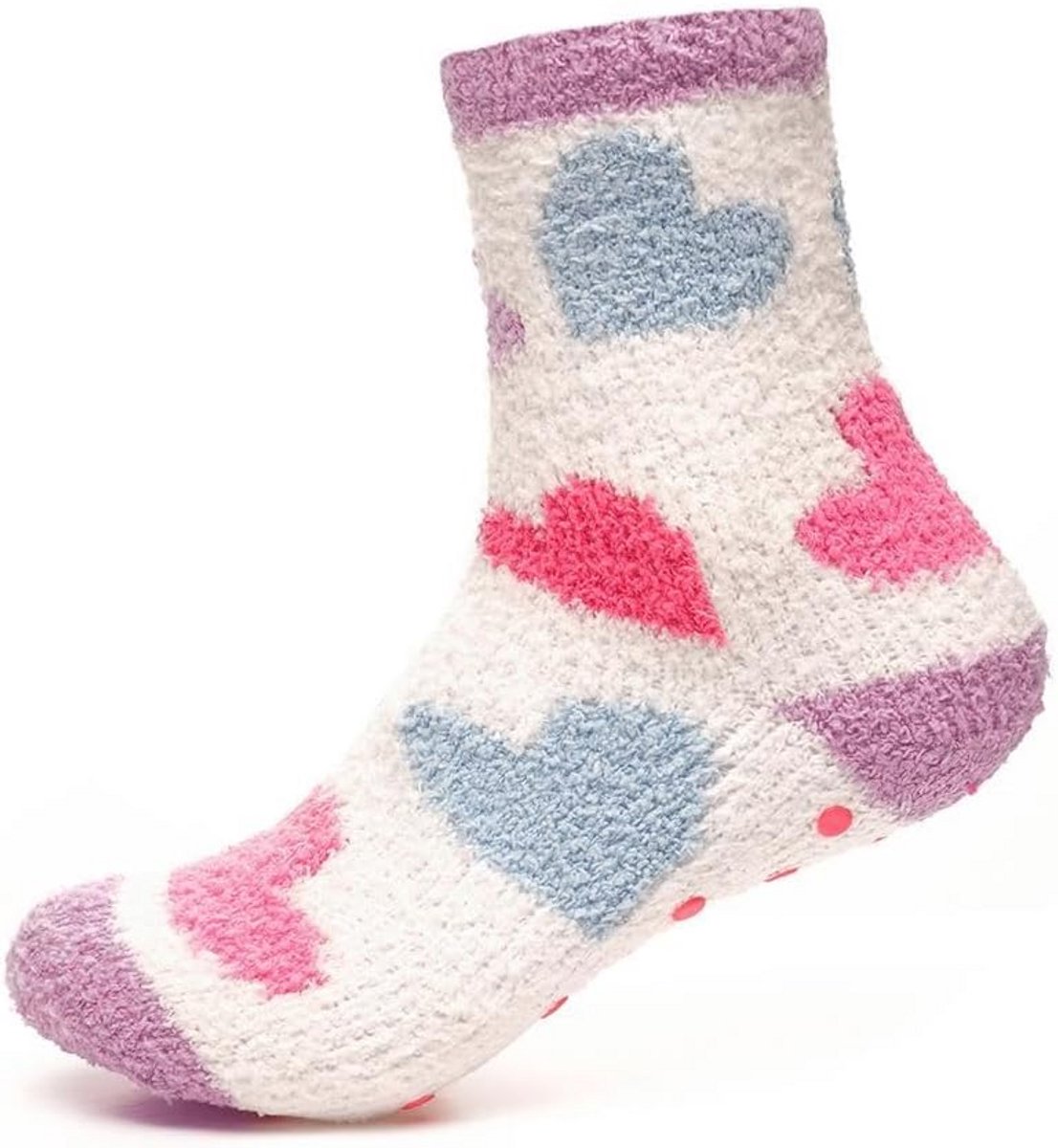 Zachte Fluffy Meisjes Sokken met Antislip - Warme Wintersokken voor Kinderen