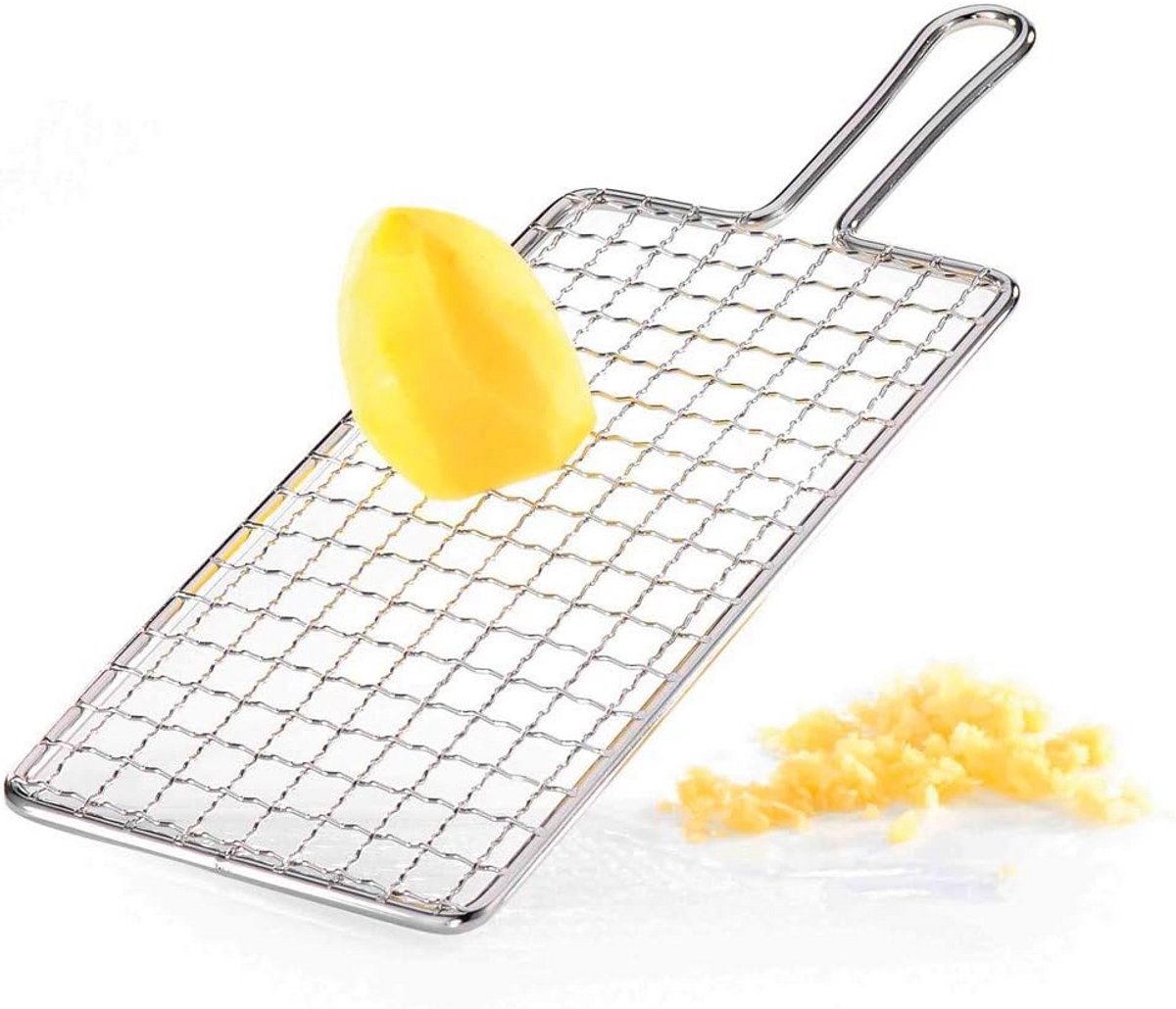 RVS Aardappelrasp voor Roefti, Rösti en Aardappelkoekjes - Fijne Rasp