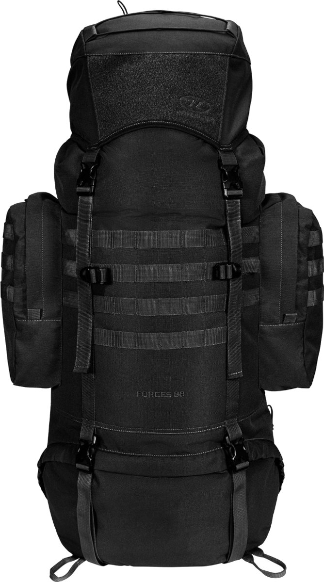 Highlander rugzak Forces Elite Pack 88 liter backpack - Zwart