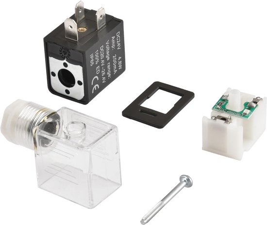 Elektrische pneumatische magneetventielspoel DC24V voor 4V210 3V210-serie — afbeelding 4