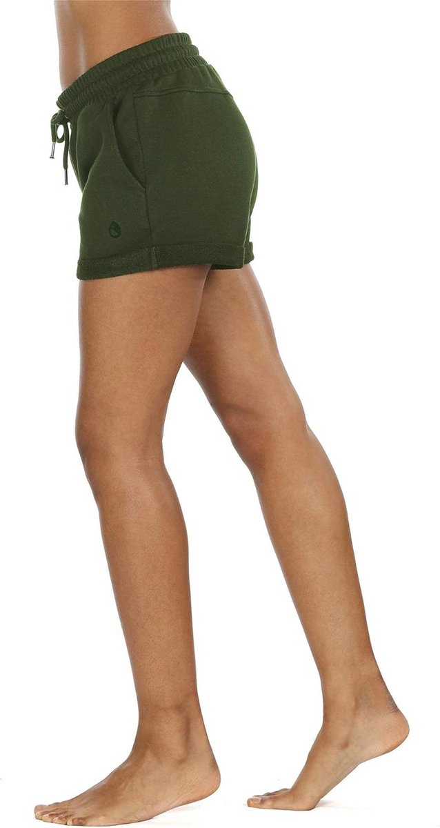 Dames Sportshorts Katoen - Yoga, Fitness & Hardloop Korte Broek met Elastische Tailleband — afbeelding 5