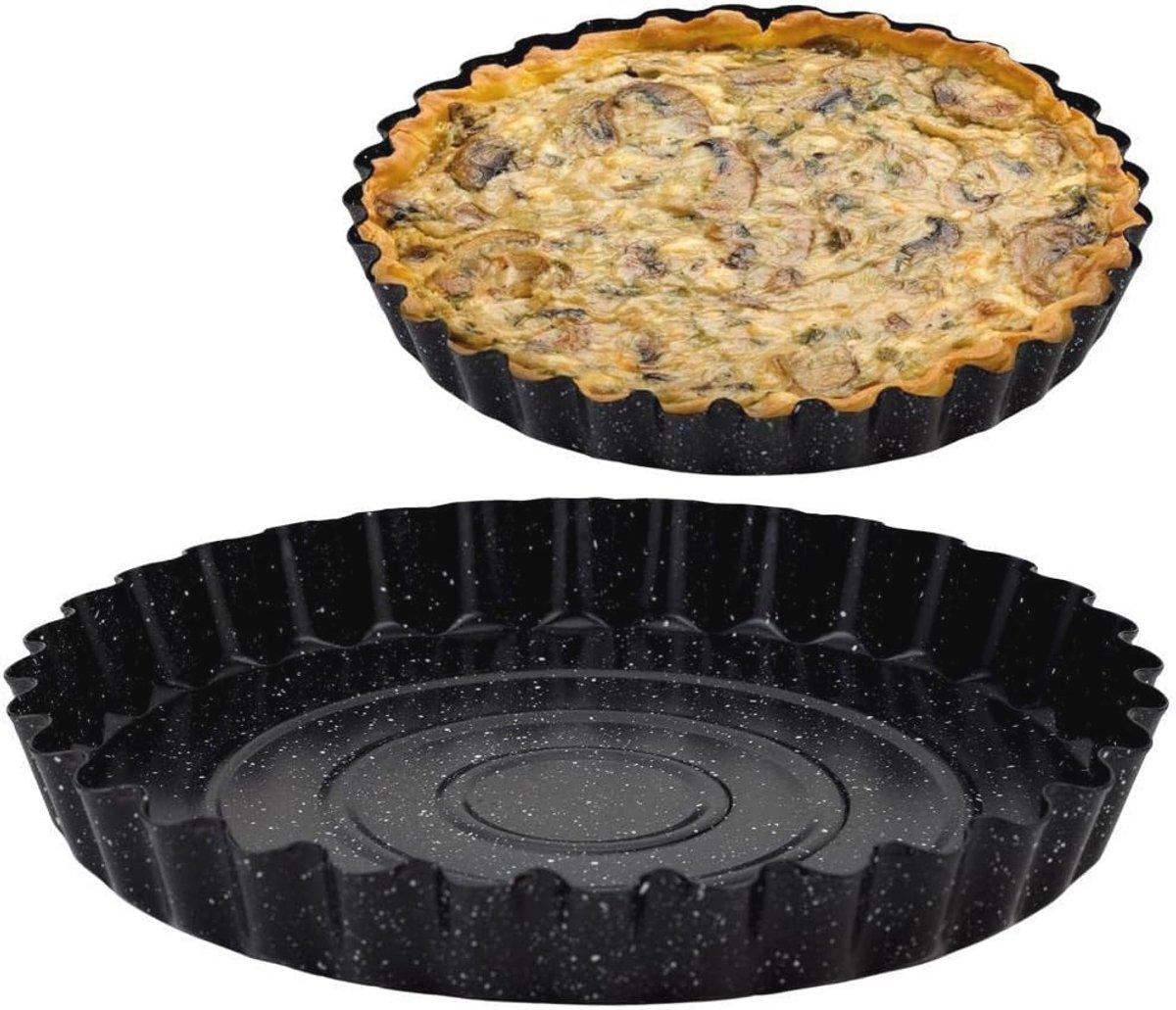 Taartvorm 28 cm met Granieten Coating voor Taarten en Quiches