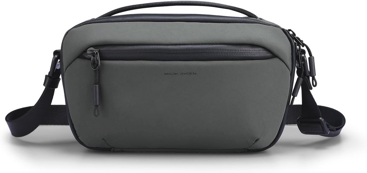 Waterdichte kabelorganizer tas voor EDC-accessoires - Olijfgroen