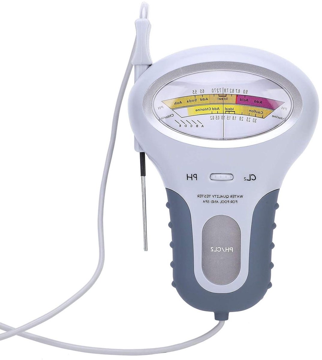 Allecta - Draagbare pH-chloortester en waterkwaliteitsmeter voor zwembad en spa