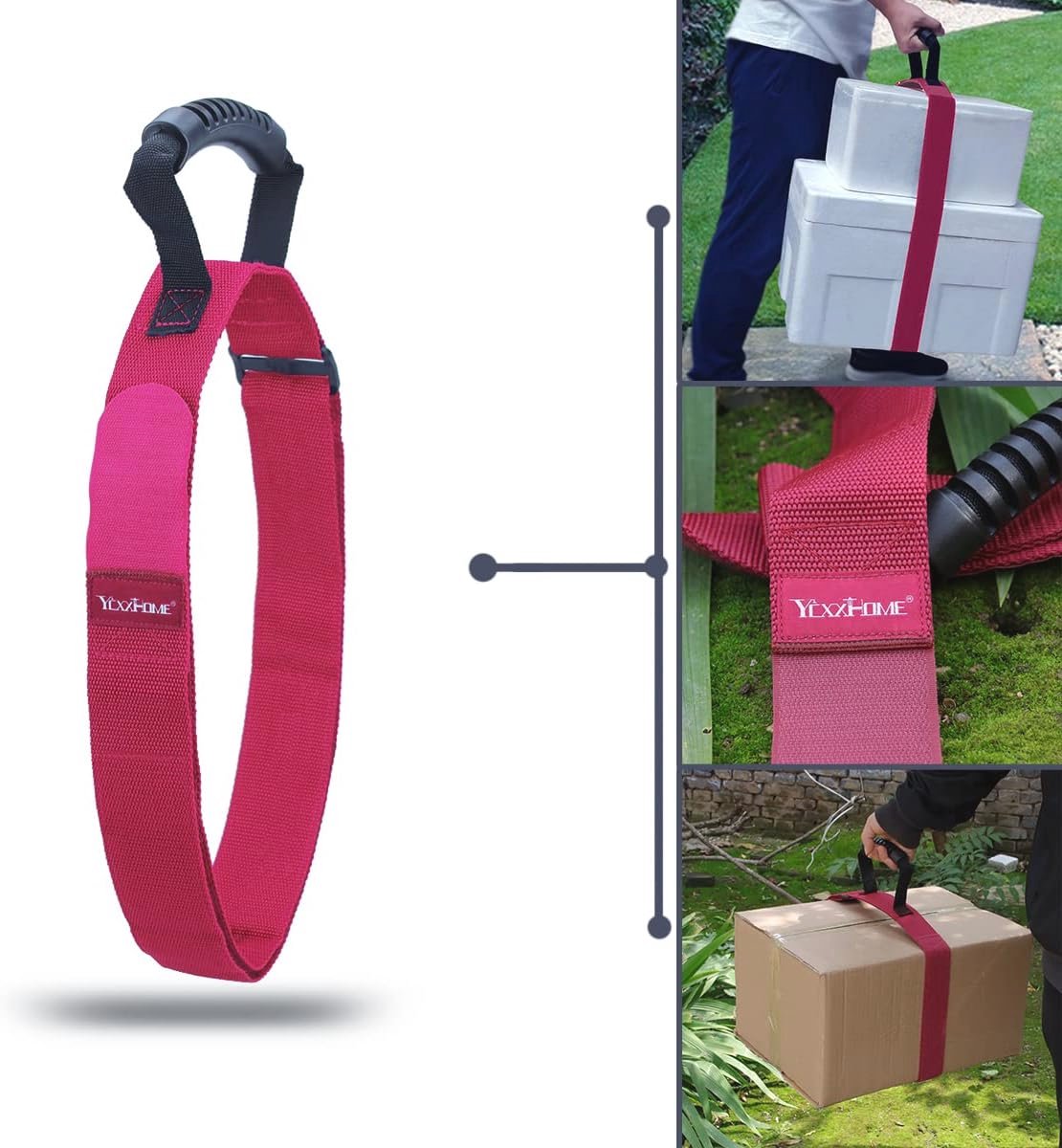 Verstelbare Heavy Duty Sjorbandhouder voor Omvangrijke Items - Max 150 lbs Draagvermogen