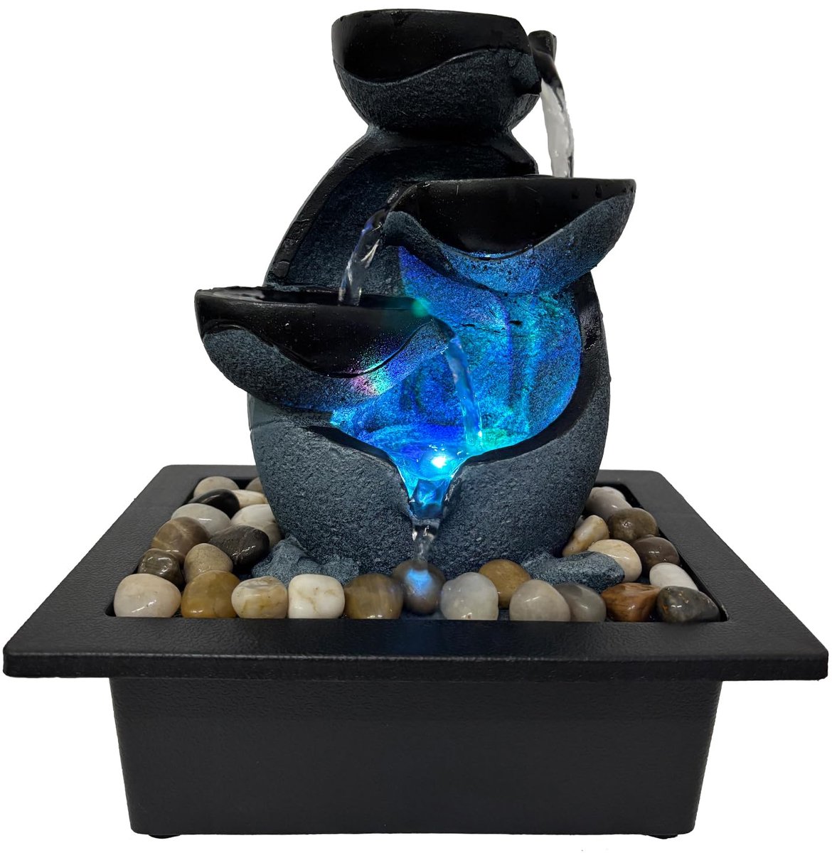IMPERATORIS® Kamerfontein – Binnenfontein – Tafelfontein – Indoorfontein / Indoor Fontein – Waterornament – Fontein voor Binnen – Decoratieve Kamer Fontein