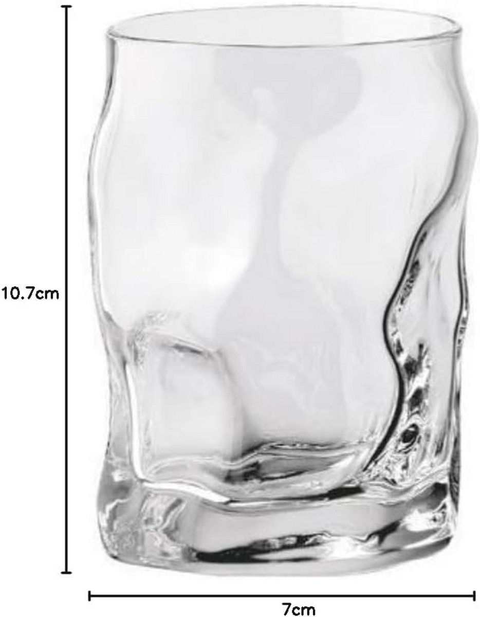 Set van 12 Transparante Waterglazen 30 Cl