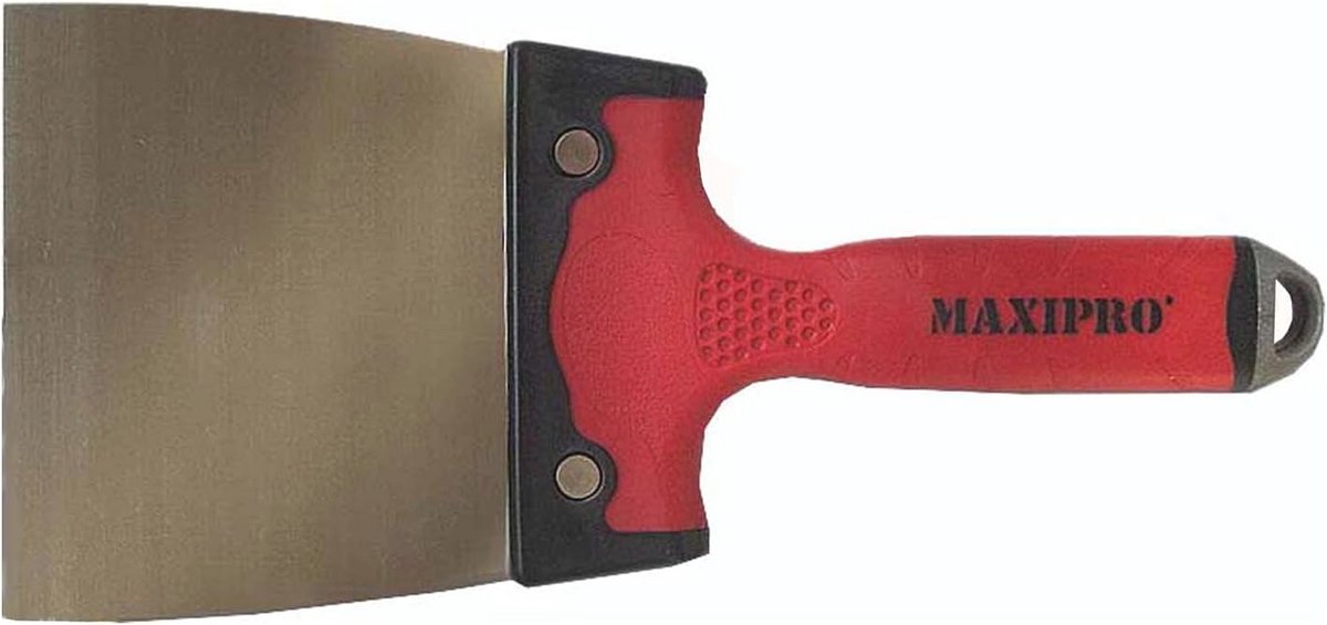 Scheerspatel van roestvrij staal met rubberen handvat - 120 mm