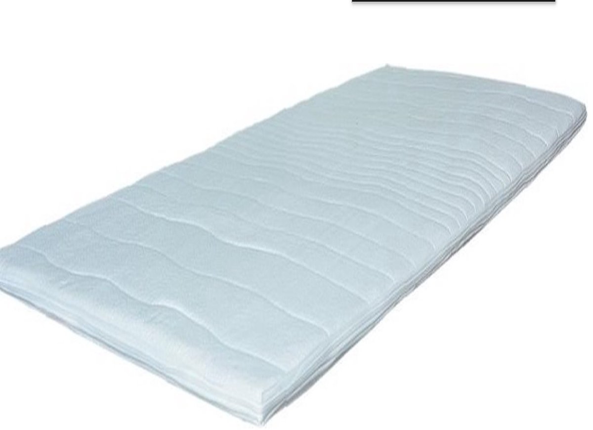 Topdekmatras - Topper 140x210 - HR60 koudschuim - Cooltouch - 10 cm dik - Medium/stevig