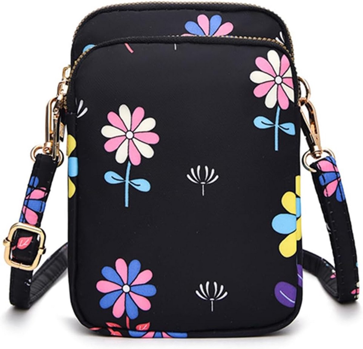 Crossbody Tas voor Vrouwen - Mini Telefoon Tas en Reistas met Verstelbare Schouderriem