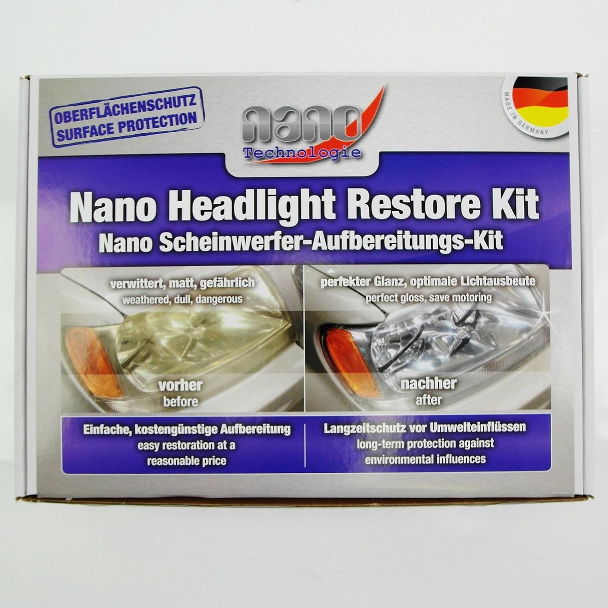 Nano Koplamp Herstelset voor Kunststof Koplampen