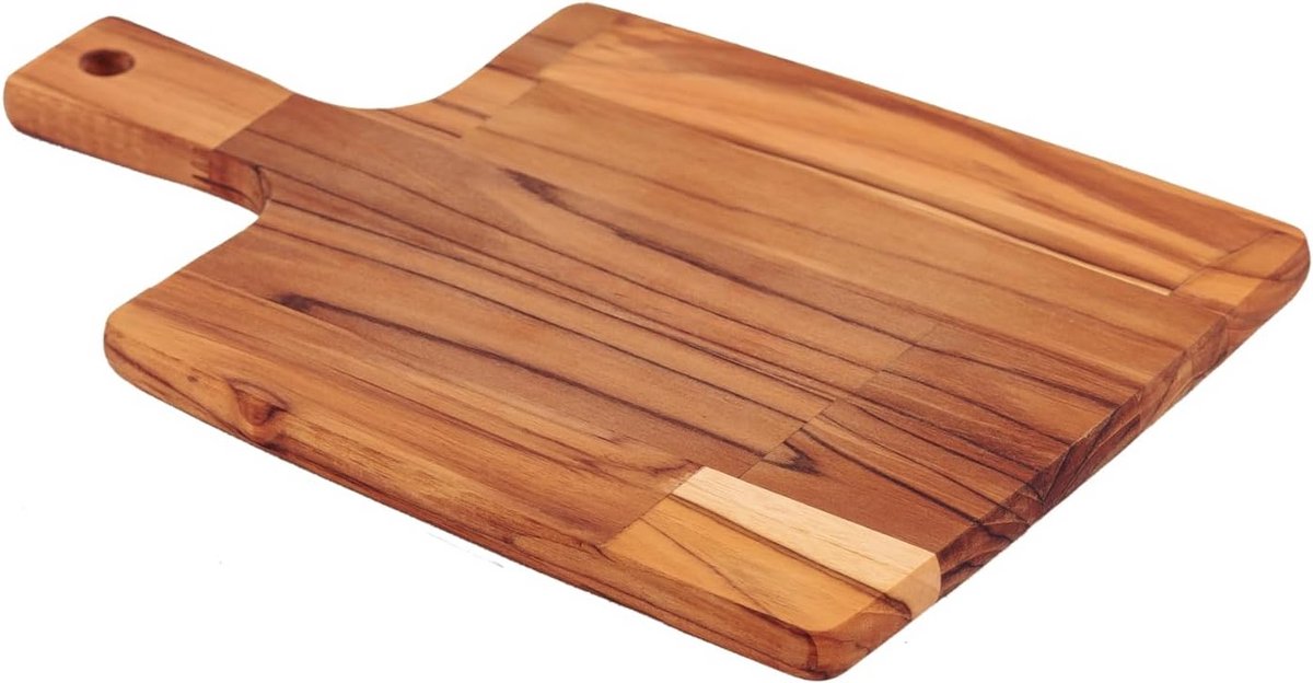 Snijplank Teakhout 34x23,3x1,8cm - Duurzaam en Stijlvol Keukengerei
