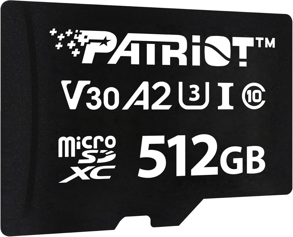 256 GB Micro SDXC V30 A2 UHS-I U3 4K UHD Geheugenkaart