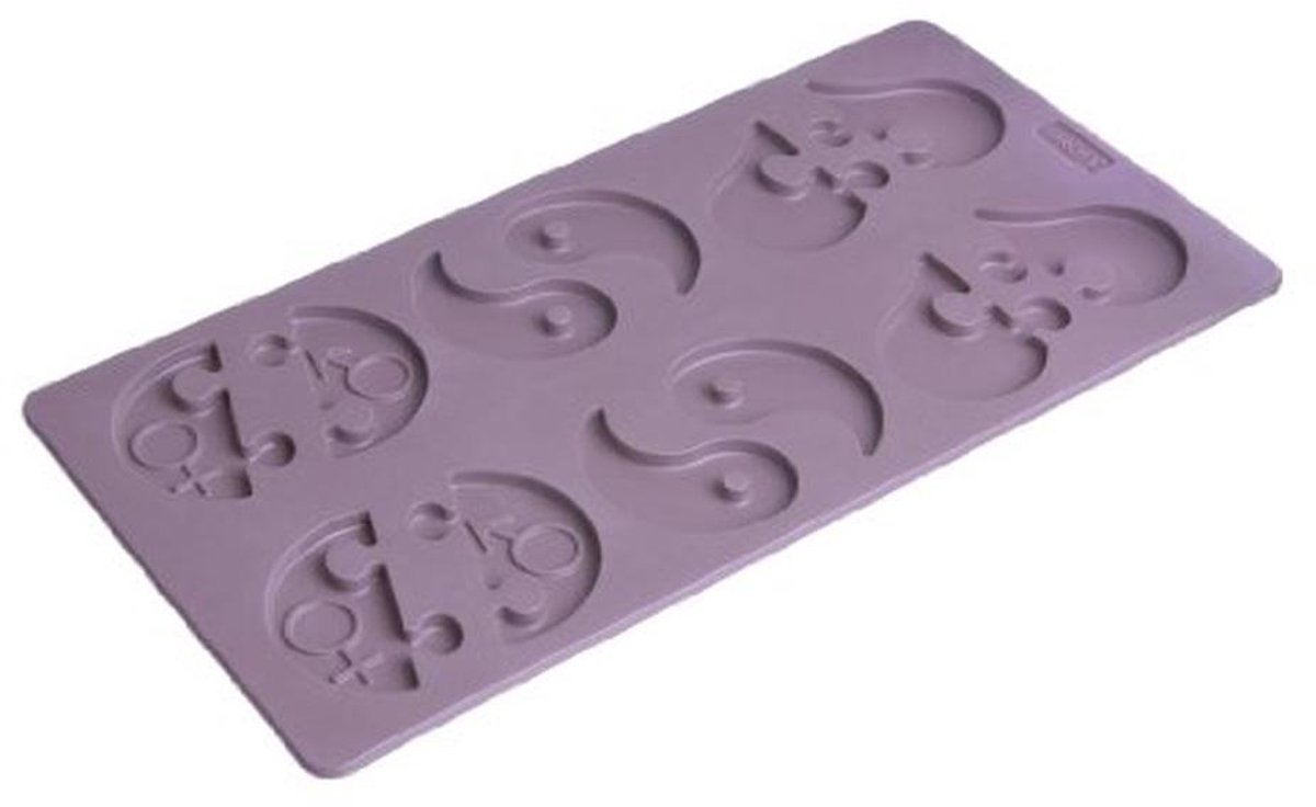 FlexiForm Bakvorm 15 x 30 cm - 12-voudig Bessen