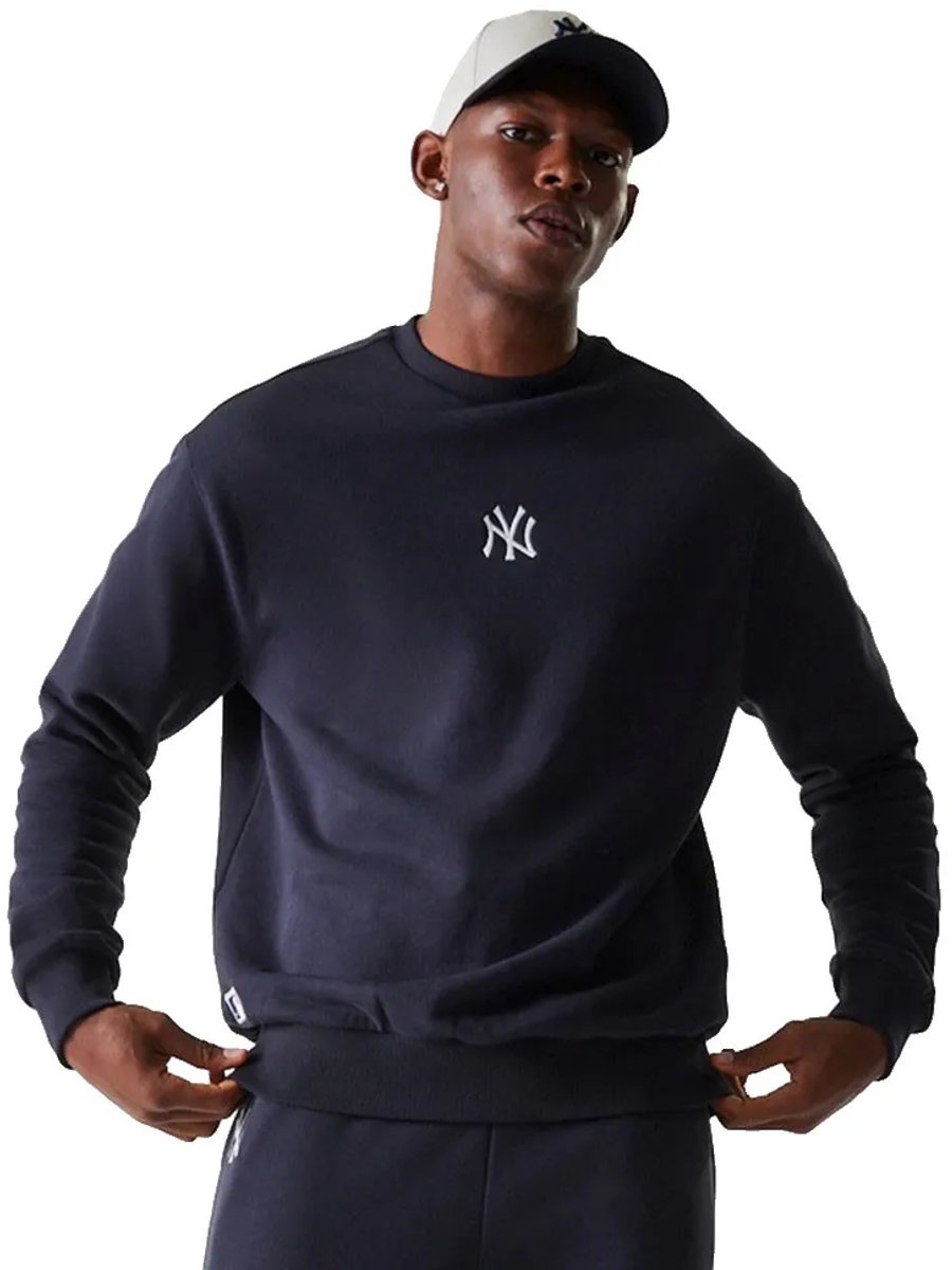 New Era Mlb Le Midi Bb New York Yankees Sweatshirt XS Man Blauw