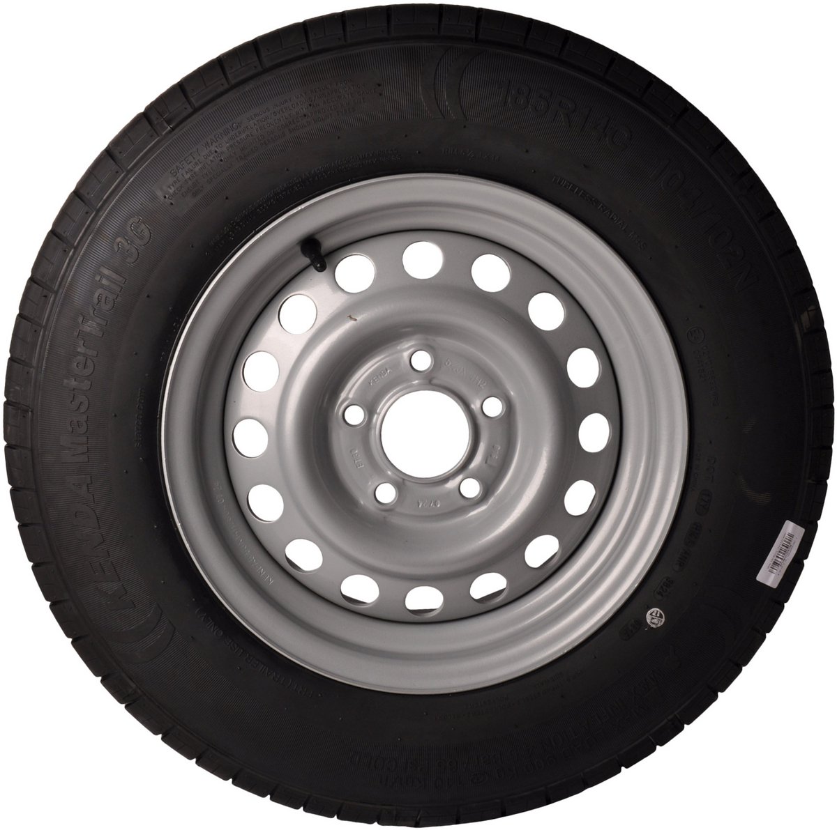 Compleet aanhanger wiel - 185R14C - steekmaat: 5x112 - draagvermogen: 900 kg - naafdiameter: 67 mm – foto 6
