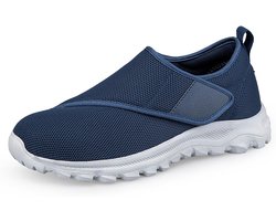 Diabetische Schoenen Dames en Heren - Extra Breed, Verstelbaar, Comfortabel, Ultralicht, Antislip, Klittenband, Gezondheidsschoenen, Maat 36-45