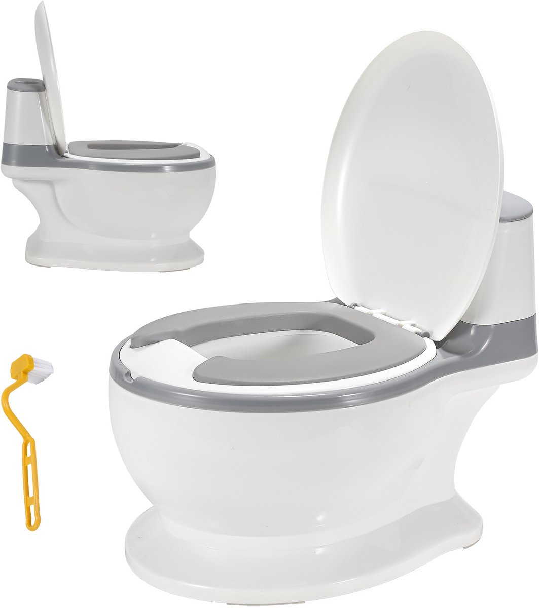 Kinder plaspotje met spoelgeluid – ergonomisch peuterpotje met afneembare onderdelen