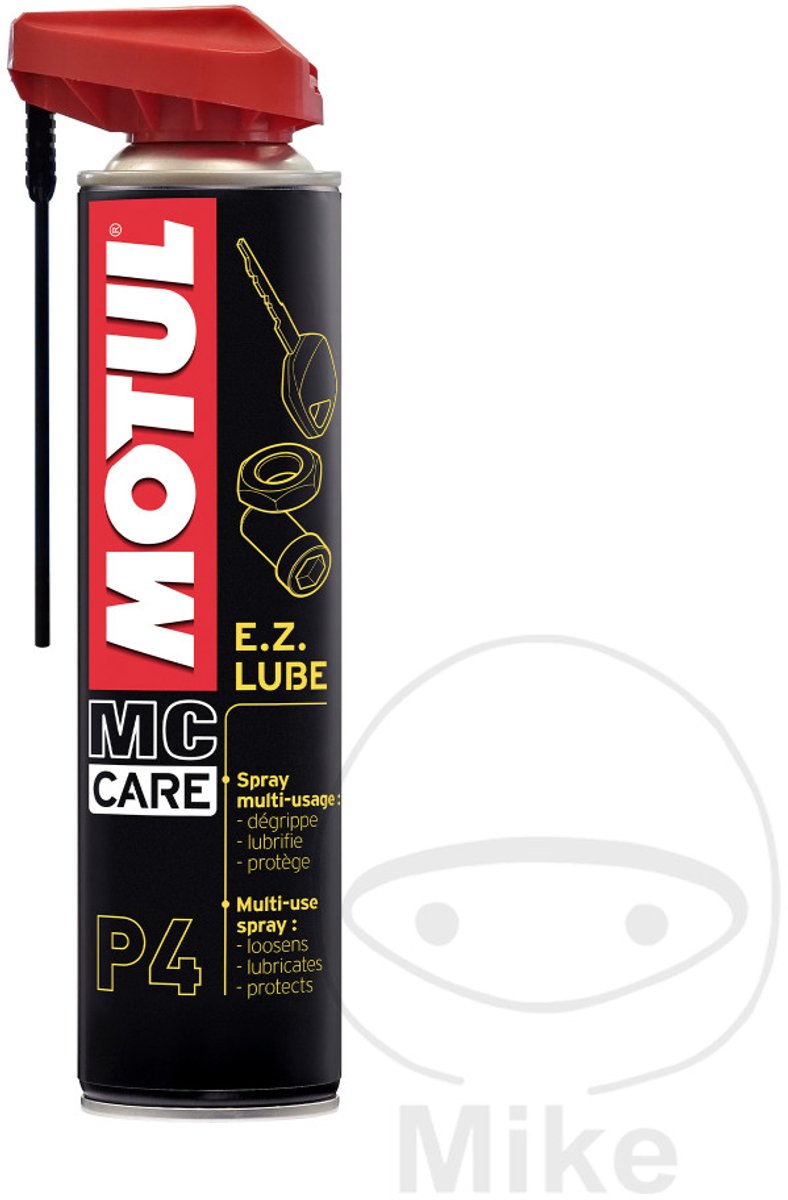 Multifunctionele smeerspray Motul MC Care P4 E.Z. Lube 400mL voor motor Nieuw — cadeau in Cadeau-ideeën - foto 6
