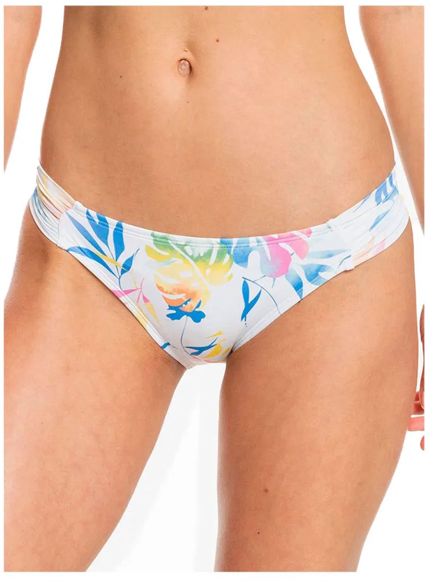 Roxy Printed Beach Classics Mode Bikinibroekje L Vrouw Wit