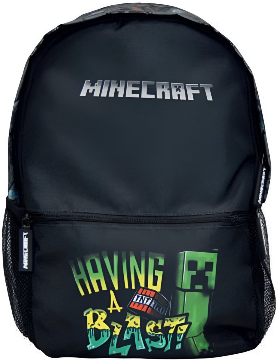 Minecraft rugzak - backpack - Having a Blast - 40 cm - Te gebruiken tot het 4de leerjaar. – foto 6