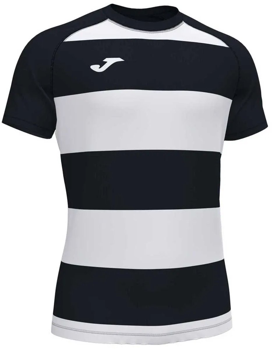 Joma Pro Rugby Ii T-shirt Met Korte Mouwen Wit,Zwart 3XL Man