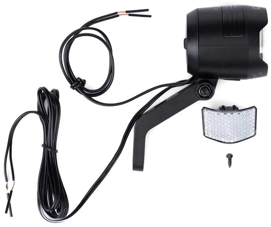 ACID Koplamp Dynamo PRO-D 60 CMPT - K-reflector en spatwaterdicht - Aluminium en kunststof - Zwart — afbeelding 5