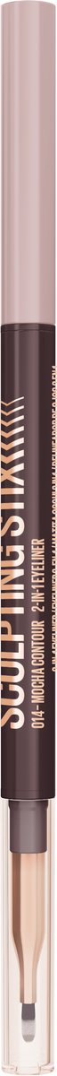 Maybelline Sculpting Stix Eyeliner – Met precisiepunt en schuine kwast – Voor een zacht gesculpte look - 0.7G