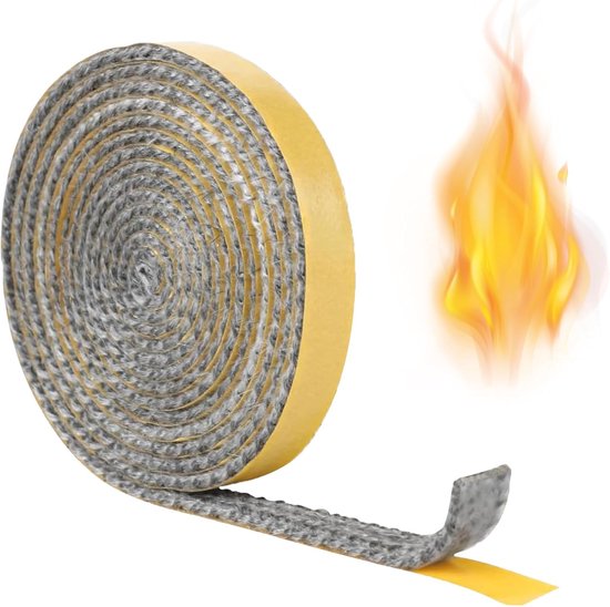 Zelfklevende Stove Seal 3 mm x 1 cm x 3 m - Zelfklevende