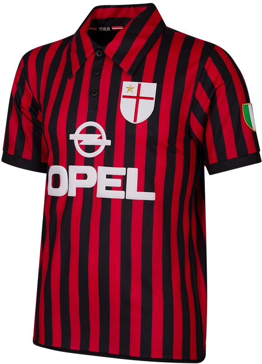 865x1200.jpg AC Milan Centenary Retro Voetbalshirt 2000 - L - Afbeelding 1
