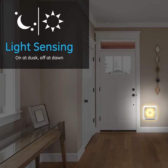 LED Lamp met Bewegingssensor, 8 LEDs Warm Wit Nachtlamp op Batterijen, Draadloze Magnetische Kastverlichting en Trapverlichting voor Gang, Badkamer, Slaapkamer, Keuken van Merkloos — afbeelding 5