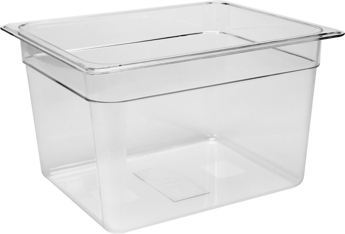 Gastronorm Bak 1/2 200mm Polycarbonaat - Hoge Kwaliteit