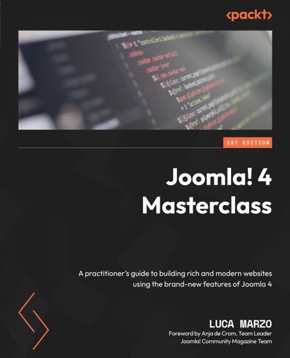 Omslag van Joomla! 4 Masterclass