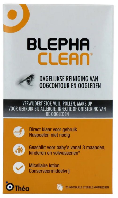 Blephaclean Ooglidreiniging Lotion Pads