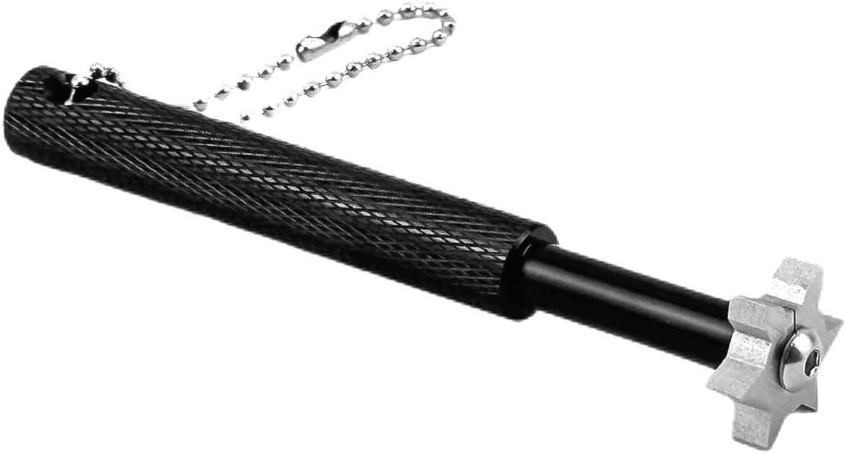 EGoods - Golfclubgroefslijper en reiniger voor golfclubs - Verbeterde groeven - Clubreparatiegereedschap - Accessoires voor golfijzers - Zwart