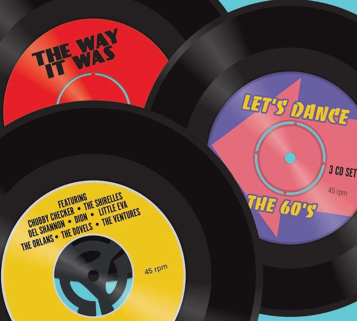 Various Artists - The Way It Was: Let's Dance The 60's (3 CD)