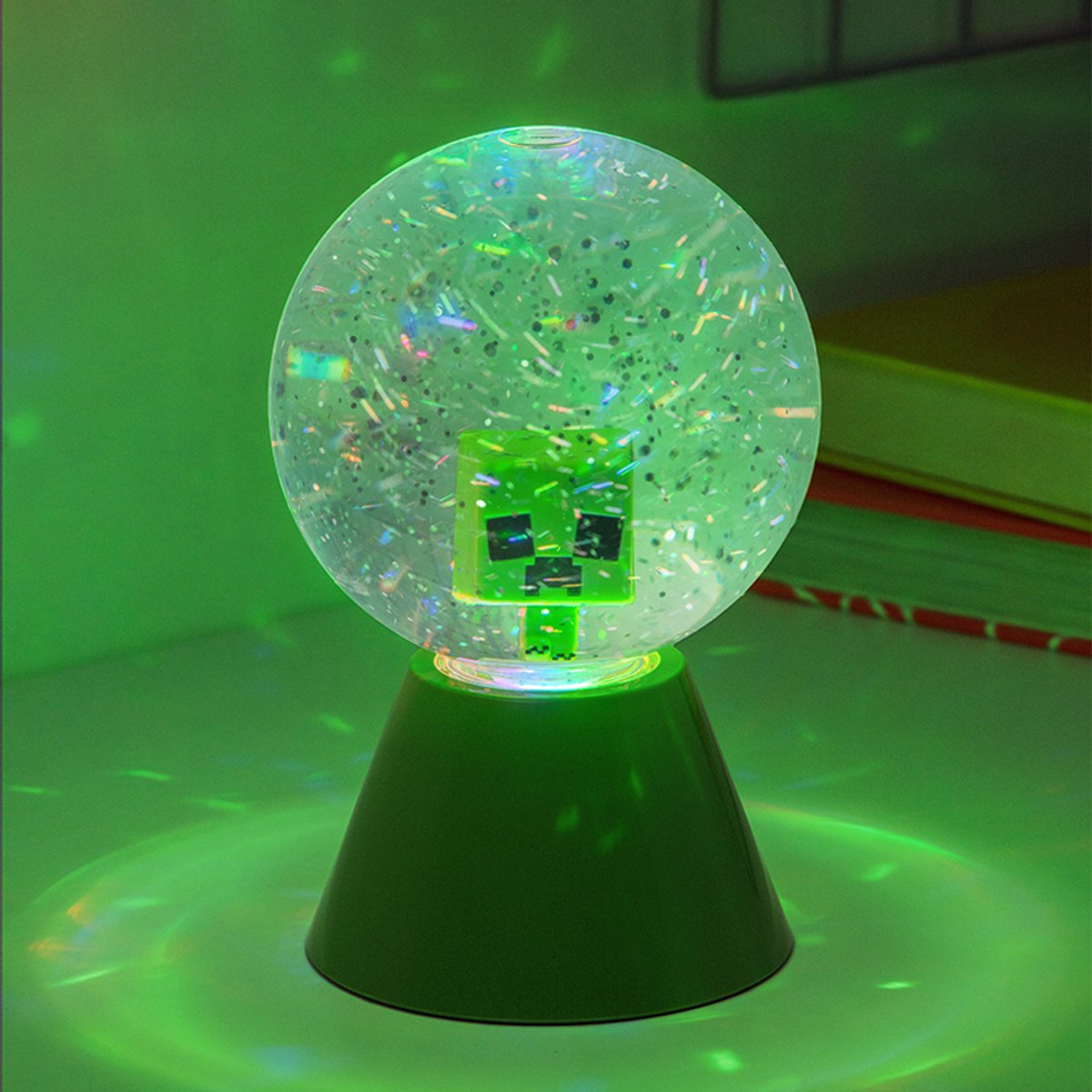Minecraft LED glitter bal van Paladone
