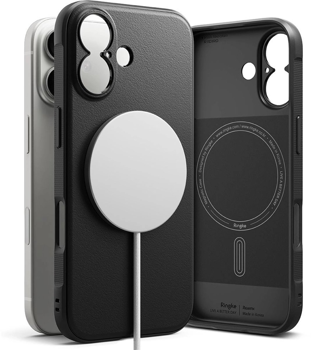 Ringke Onyx Magnetische Hoes Voor Iphone 17 Zijbescherming Met Magnetische